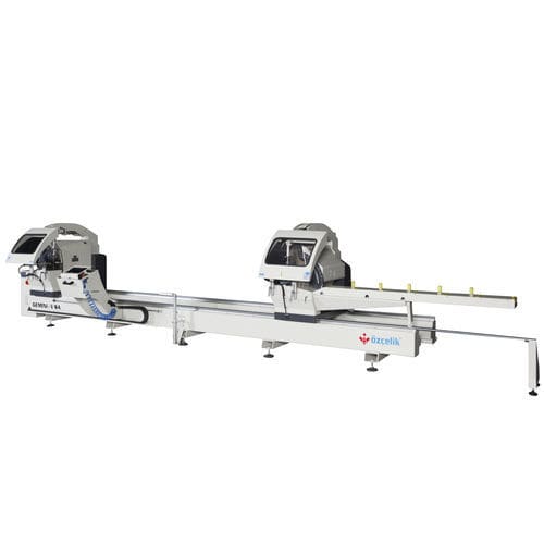 Máquina de corte de duas cabeças - GEMINI V SA - OZMACHINE - com faca / para alumínio / para PVC
