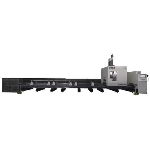 Centro de usinagem CNC de 5 eixos - GARNET 5X - OZMACHINE - vertical / para aço / para PVC