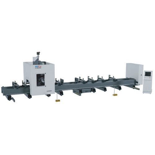 Centro de usinagem CNC de 4 eixos - GARNET 8000 - OZMACHINE - vertical / para liga de alumínio / para metais não ferrosos