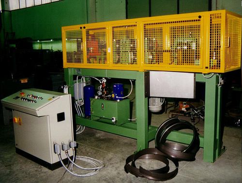 Linha de perfilagem para anéis de aço - Sheet Metal Men s.r.l. - com puncionamento / de dobra