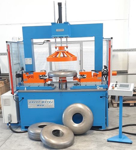 Flangeadora automática - SMM-700 - Sheet Metal Men s.r.l. - para botijão de gás