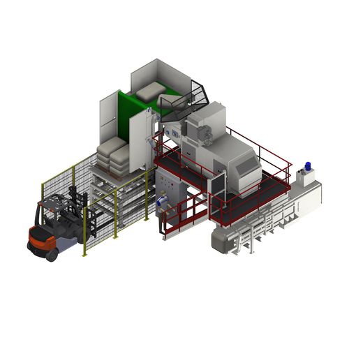 Abridor de sacos para granulados - SVR DEPA - COMAV - para produto pulverulento / automático