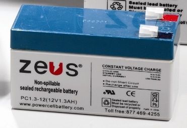 Bateria monobloco - PC1.3-12 - ZEUS Battery Products - 12 V / de eletrólito seco