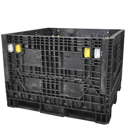 Caixa-palete em polietileno - HD484534-2 - RPP Containers - de armazenamento / de movimentação / dobrável