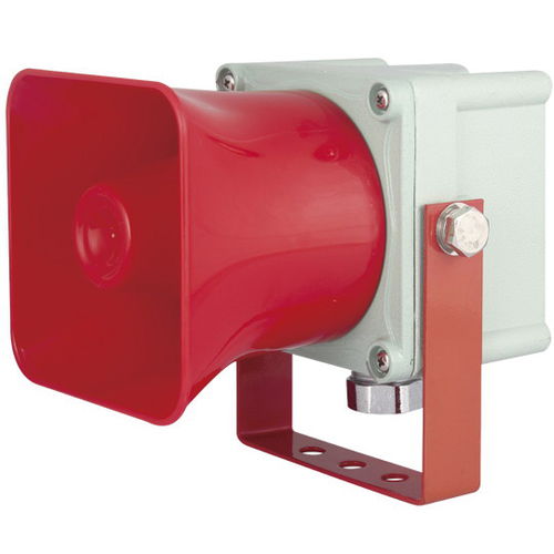 Sinalizador sonoro para alarme sem indicador luminoso - HDS-135 series - MA Safety Signal Co.,Ltd. - tipo corneta / eletrônico / para ambientes agressivos