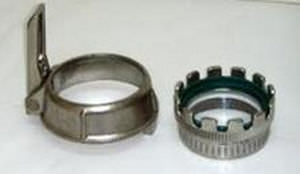 Conexão hidráulica - 2 - 4" - ERRE.DI. srl - de roscar / em aço inoxidável