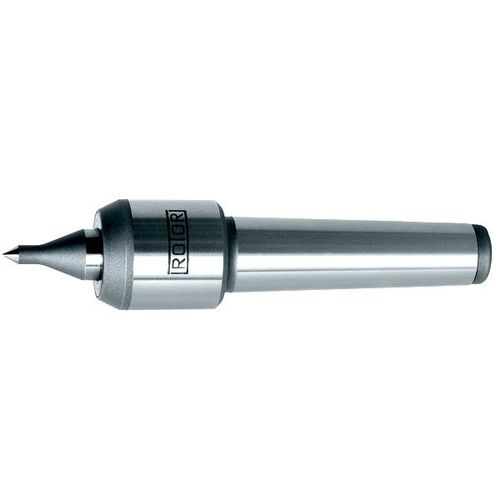 Contra-ponta giratória - Type L - ROTOR TOOL - com indicação de pressão sob forma de anéis coloridos / para torno / para retificadora