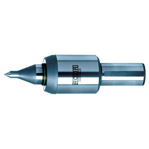 Contra-ponta giratória - Type DA-L - ROTOR TOOL - de haste cilíndrica / com indicação de pressão sob forma de anéis coloridos