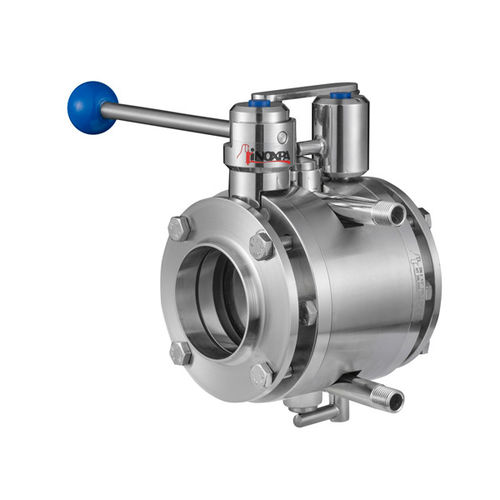 Válvula borboleta - A470 - INOXPA - manual / de mistura / dupla
