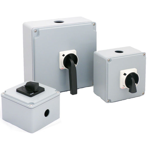 Chave seccionadora fechada - Aluminium enclosure 16-250A - GAVE ELECTRO - com caixa em alumínio / industrial