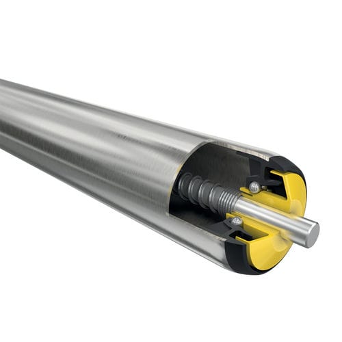 Rolo de transportador livre - 1100  - Interroll - em PVC / em aço / em alumínio