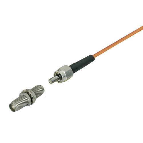 Conector óptico - F-SMA - DIAMOND SA - de fibra óptica / tipo FSMA / circular