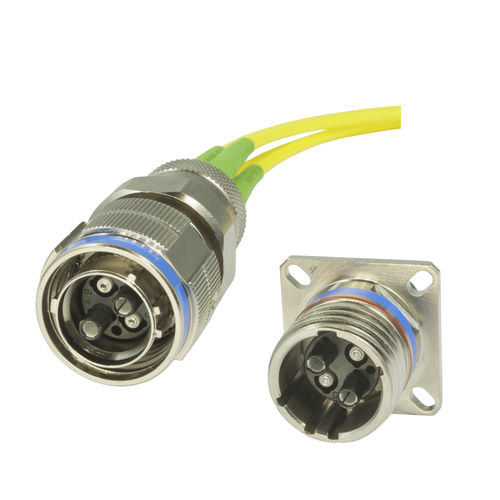 Conector endurecido - MIL-38999 DM4 - DIAMOND SA - óptico / híbrido / de fibra óptica