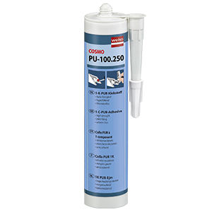 Cola de poliuretano - COSMO PU-100.250 - Weiss Chemie - para metais / para termoplástico / para cerâmica