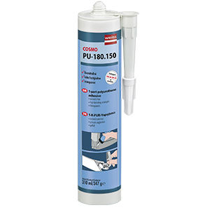 Cola de poliuretano - COSMO PU-180.150 - Weiss Chemie - para madeira / monocomponente / industrial