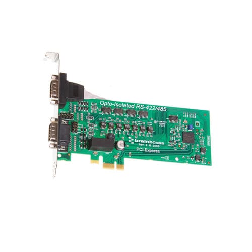 Placa de interface PCI Express - PX-310 - Brainboxes - serial / RS-485 / industrial