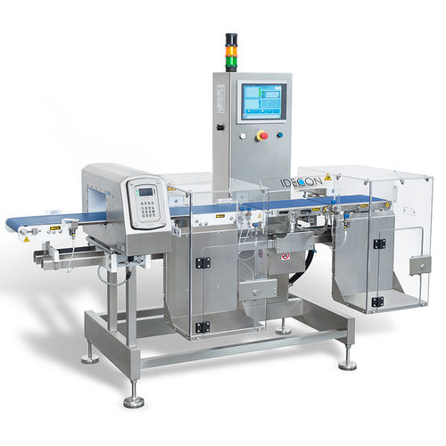Classificadora por peso com detector de metais - WPM series - IDECON S.R.L. - para alimentos / para embalagens / para sacos