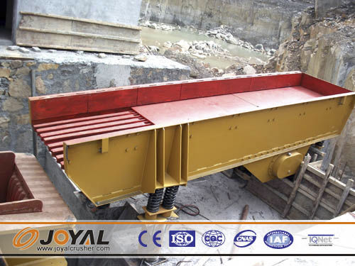 Peneira para mineração - GZD-1300×4900 - Shanghai Joyal Machinery Co., Ltd. - vibratória de alimentação / para produtos a granel