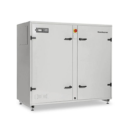 Unidade de tratamento de ar de piso - DANX series - Dantherm Group - para espaço residencial / para ambiente externo / compacta