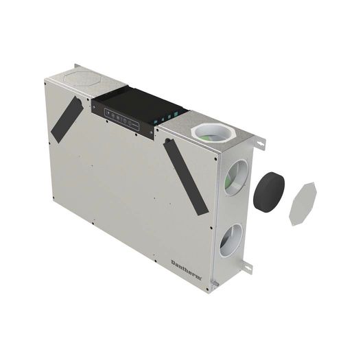 Unidade de ventilação de alto rendimento - RCC 220P2 - Dantherm Group - de fixação no teto