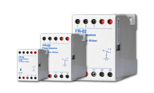 Relé de proteção de desequilíbrio entre fases - FR-02 - ENTES - trifásico / para motor elétrico / para bomba