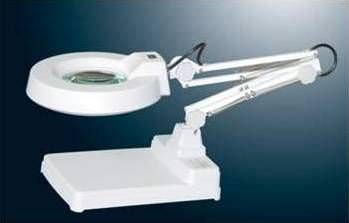 Lupa com lâmpada de LED - QK228B - SMT MAX - com braço articulado / de bancada