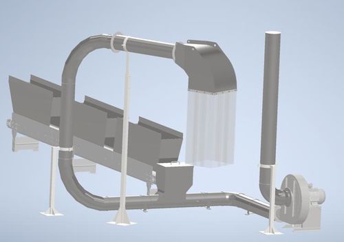 Unidade de extração resíduo de corte com guilhotina - Paramount Waste Extraction Limited - resíduo de aparas / resíduo de embalagem / flexível