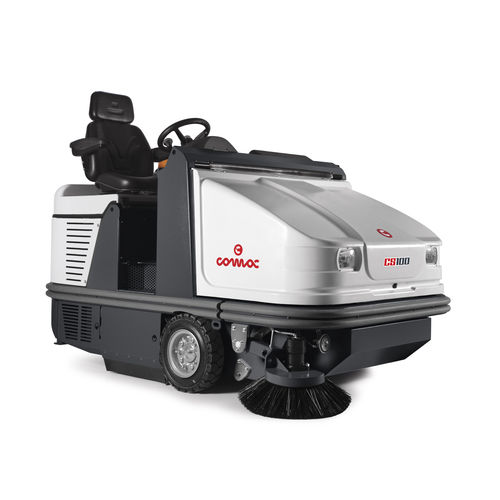 Varredeira para operador a bordo - CS100/120 - Comac spa - a diesel / a gasolina / a bateria