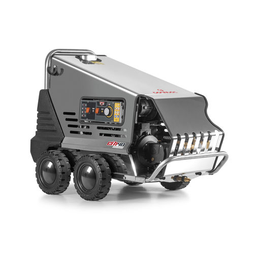 Lavadora de alta pressão a água quente - CI H40 EM INOX - Comac spa - trifásica / móvel / em aço inoxidável
