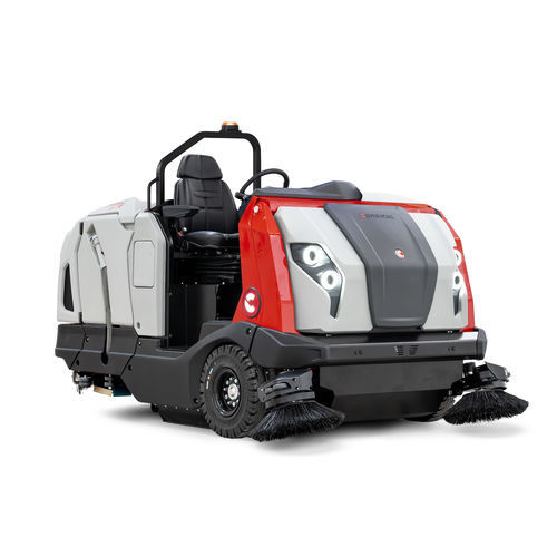 Varredeira-lavadora para operador a bordo - Combimac 130 B - Comac spa - elétrica / para ambiente interno / de poeira
