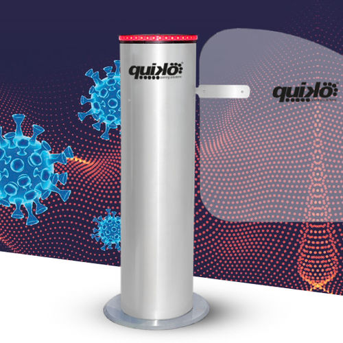 Catraca de acesso para tráfego intenso - QUIKO ITALY - com distribuidor