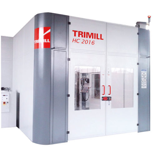 Fresadora CNC de 4 eixos - HC 2016 - TRIMILL A.S. - horizontal / tipo pórtico / com mesa rotativa