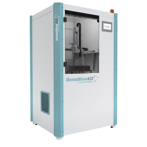 Jateador de areia automático - DENTALBLAST 420 - FerroECOBlast - por sucção / para implantes dentários / para tratamento de superfície