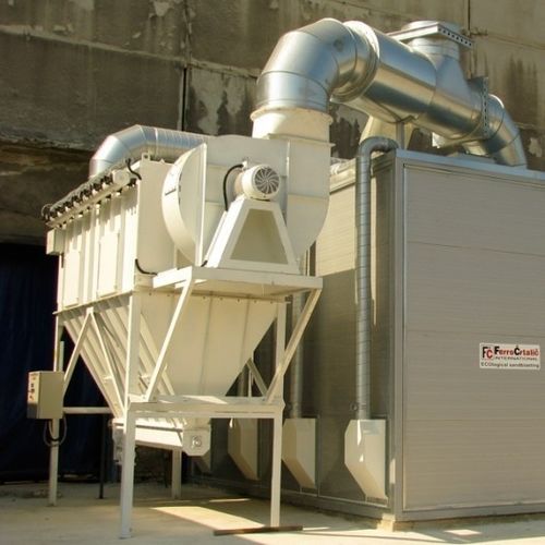 Coletor de pó com filtro - CENTRO SPECIAL - FerroECOBlast - à prova de explosão / para jateadora de granalha / ATEX