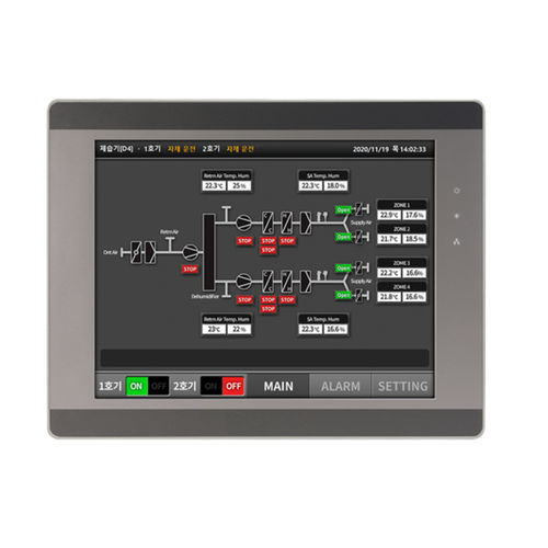 Terminal com tela sensível ao toque capacitiva - THCL12 - Seungil Electronics - embutido / 1024 x 768 / Intel® Celeron®