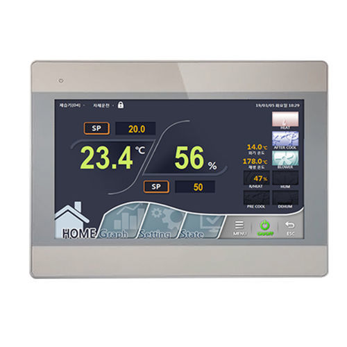 IHM com tela sensível ao toque capacitiva - AVDP-V7 - Seungil Electronics - embutida / 800 x 480 / VIA
