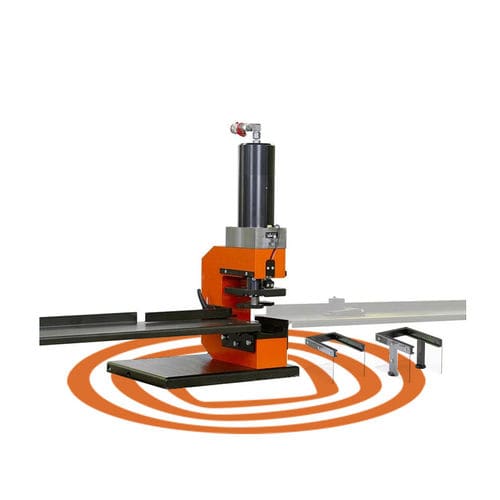 Puncionadeira automática - AlCu-Press - häwa GmbH - hidráulica / para perfis de alumínio / de corte transversal