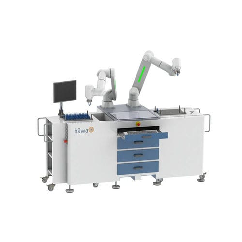 Estrutura de máquina para robô colaborativo - X-frame - häwa GmbH - modular