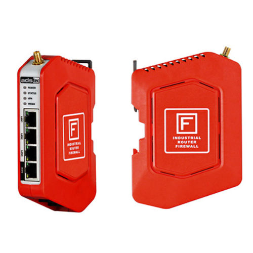 Firewall industrial com função VPN - IRF1000 - ads-tec - para trilho DIN
