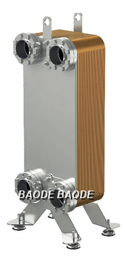 Trocador de calor de placas brasadas - BL series - Baode heat exchanger co.,ltd - líquido-líquido