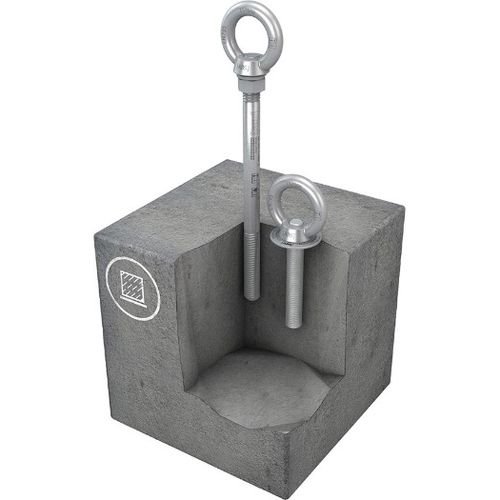 Ponto de ancoragem antiqueda em aço inoxidável - ABS-Lock III-B - SafetyConcept s.a. - para telhado / para concreto