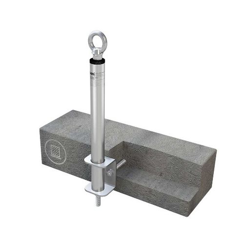 Ponto de ancoragem antiqueda em aço inoxidável - ABS-Lock III-SEITL-SR - SafetyConcept s.a. - para telhado / para concreto