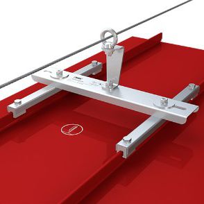 Ponto de ancoragem antiqueda em aço inoxidável - ABS-Lock Falz IV Klip - SafetyConcept s.a. - em alumínio / para telhado