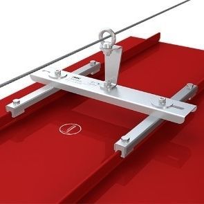 Ponto de ancoragem antiqueda para telhado - ABS-Lock Falz IV Klip ZW - SafetyConcept s.a.