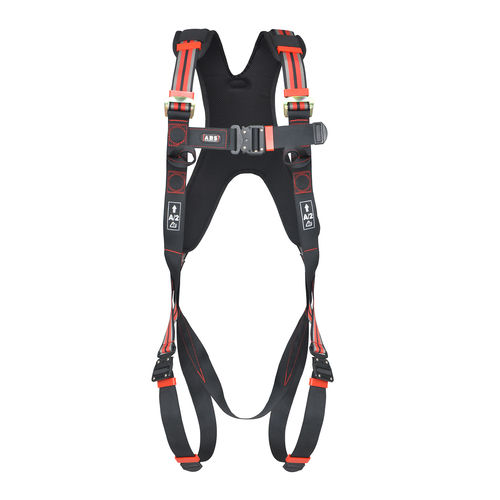Cinto antiqueda tipo paraquedista - ABS Comfort - SafetyConcept s.a. - com ponto de conexão dorsal / com ponto de conexão peitoral / EN 361