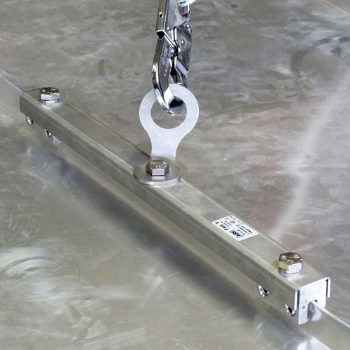 Ponto de ancoragem antiqueda em aço inoxidável - ABS-Lock Falz V - SafetyConcept s.a. - em alumínio / para telhado