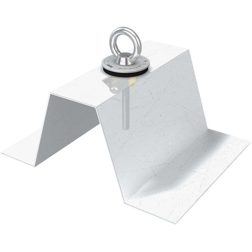Ponto de ancoragem antiqueda em aço inoxidável - ABS-Lock VI - SafetyConcept s.a. - para aço / para telhado