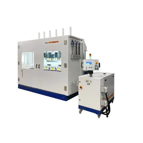 Banco de ensaio de pressão - BV-6V/60P - Think PC PROGETTI - controlado por CLP / para válvula / industrial