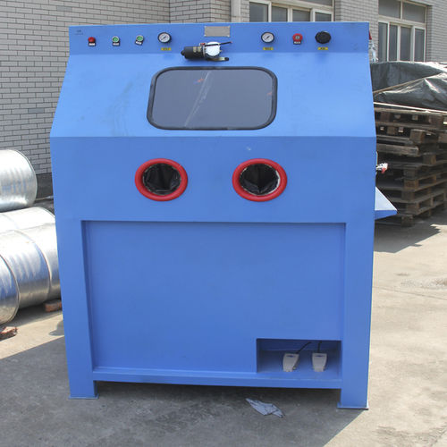 Cabine de jateamento de areia por via úmida - colo-1212w - Hangzhou color powder coating equipment ltd - manual / em aço inoxidável