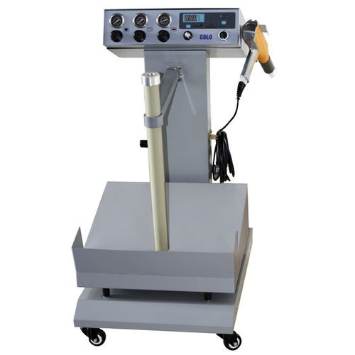 Máquina de revestimento em pó com pistola eletrostática - COLO-610B - Hangzhou color powder coating equipment ltd - com controle digital / manual